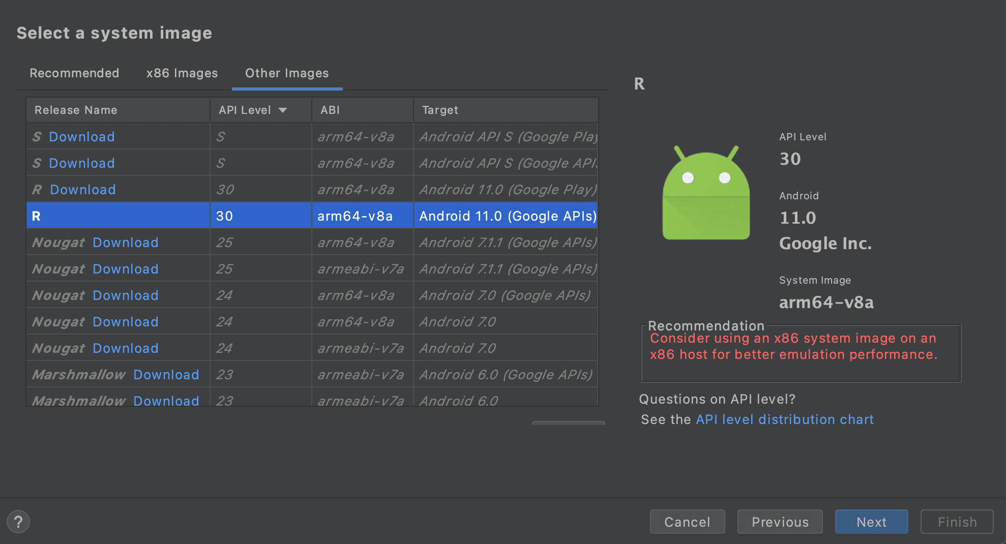 android studio emulator wont open mac